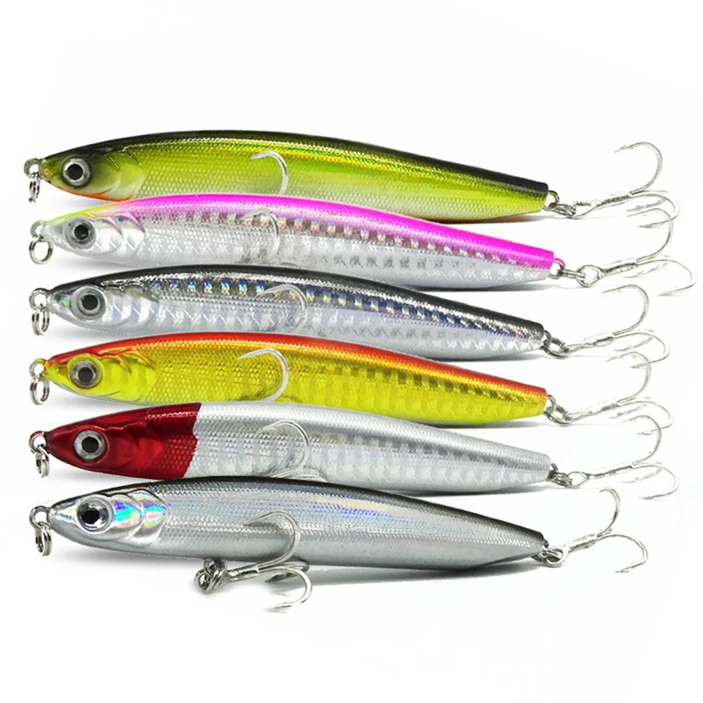 Peche 75 мм 12 г Одиночная приманка для рыбалки Карандаш воблер Pesca Crankbait рыболовные