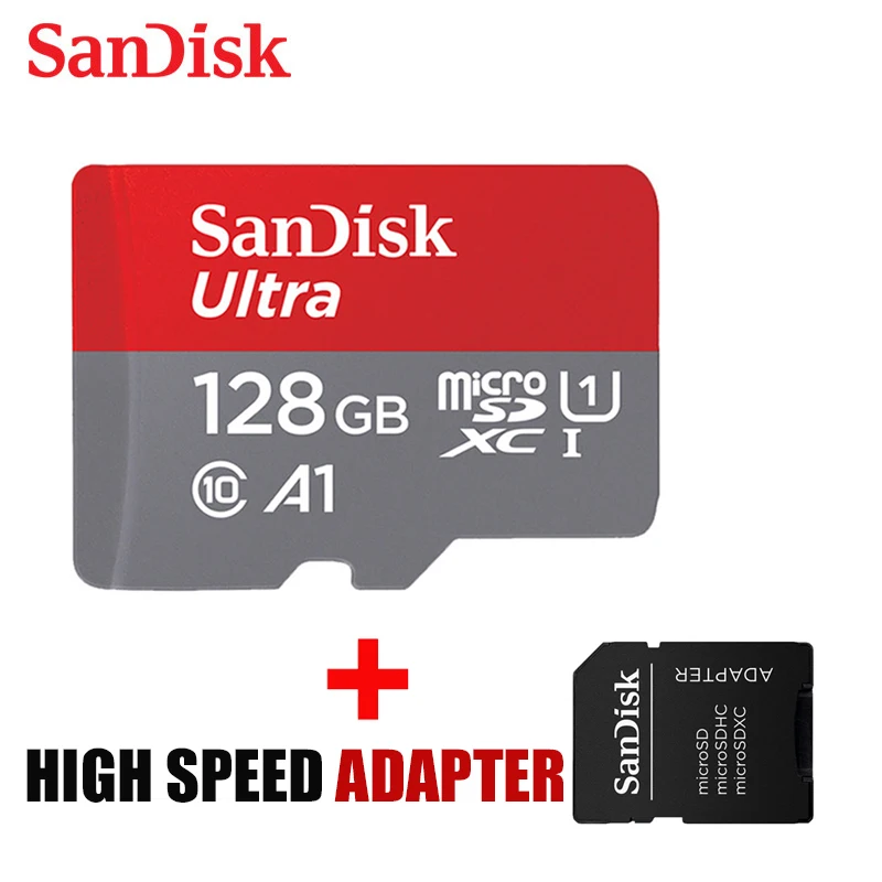 Карта micro sd sandisk 16 ГБ 32 ГБ 64 Гб карта памяти 128 Гб Microsd class 10 UHS-1 256 ГБ A1 карта флэш-памяти для мобильного телефона - Емкость: A1 128G-AP