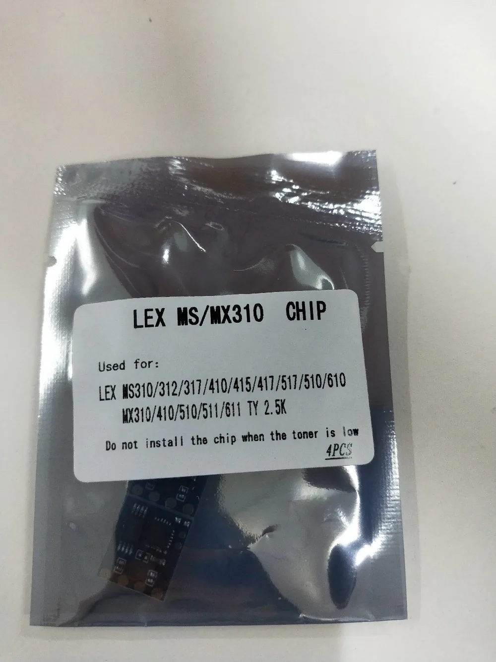 Универсальный тонер чип 51B2000 2 5 K для Lexmark MS310 MS312 MS317 MS410 MS415 MS417 MS517 MS510/610 MX310 MX317