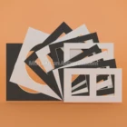 Белыечерные коврики для фотографий прямоугольные квадратные Круглые 2 отверстия 12-дюймовые бумажные крепления текстурированные поверхностные рамы прорезы 12 шт.лот