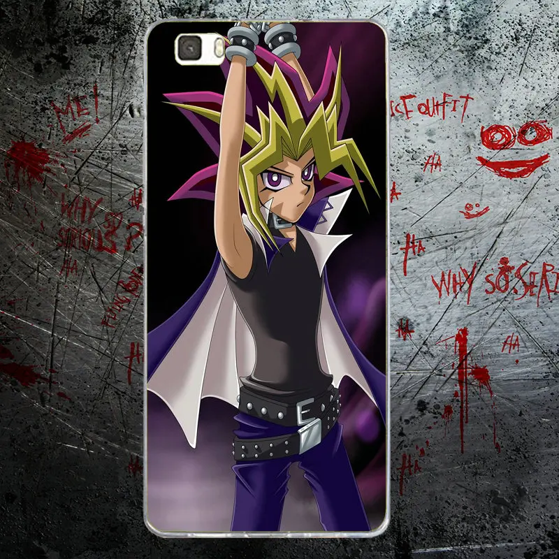 Силиконовые мягкие чехлы для телефонов Huawei P8 P9 P10 P20 Mate 10 Pro Y5 Y6 II Y7 Honor 6X7X9 Lite Anime Yu Gi Oh