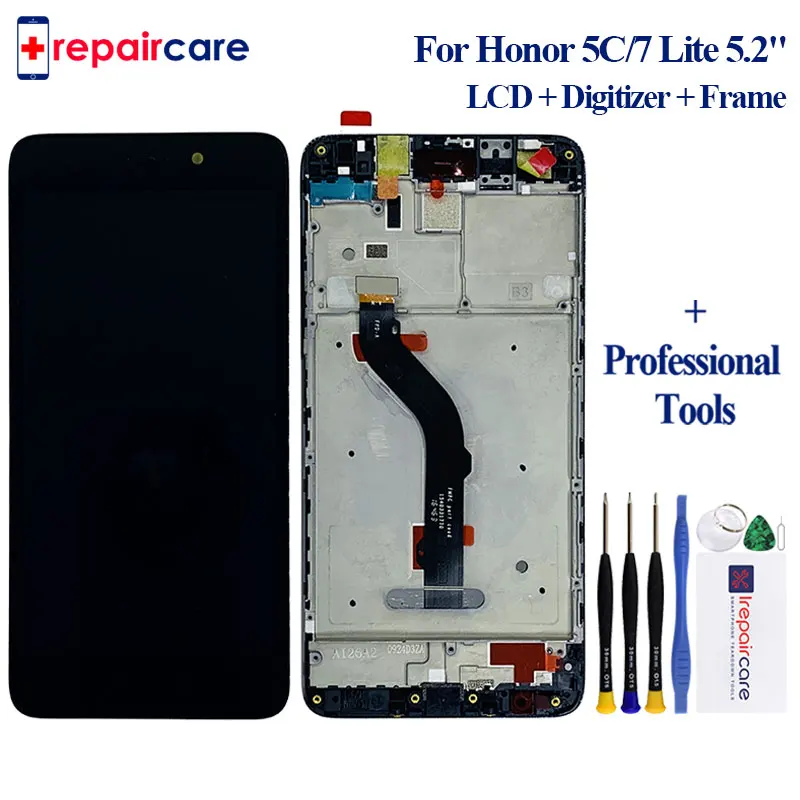 Дигитайзер сенсорного экрана 5 2 дюйма для Huawei Honor 5C 7 Lite ЖК дисплей с рамкой