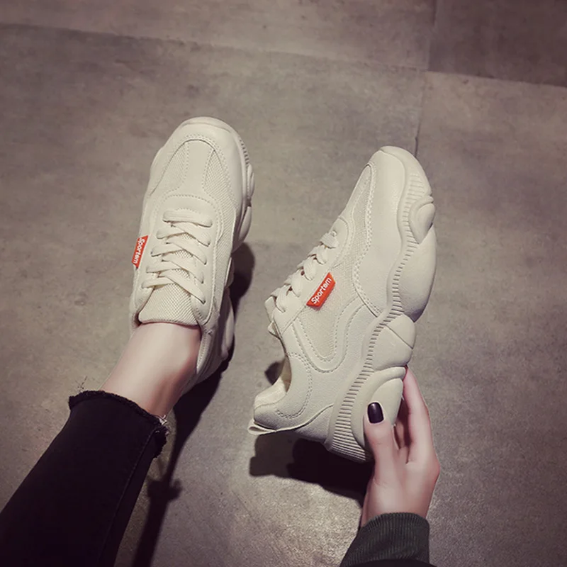 Летняя спортивная Белая обувь для отдыха Новинка 2019 года на подошве с медведем