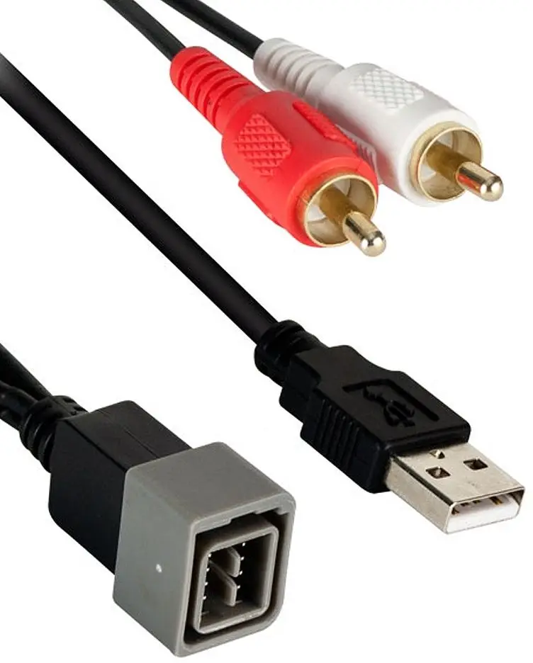 Lonleap новый автомобильный радиоприемник USB порт вход адаптер кабель для хранения