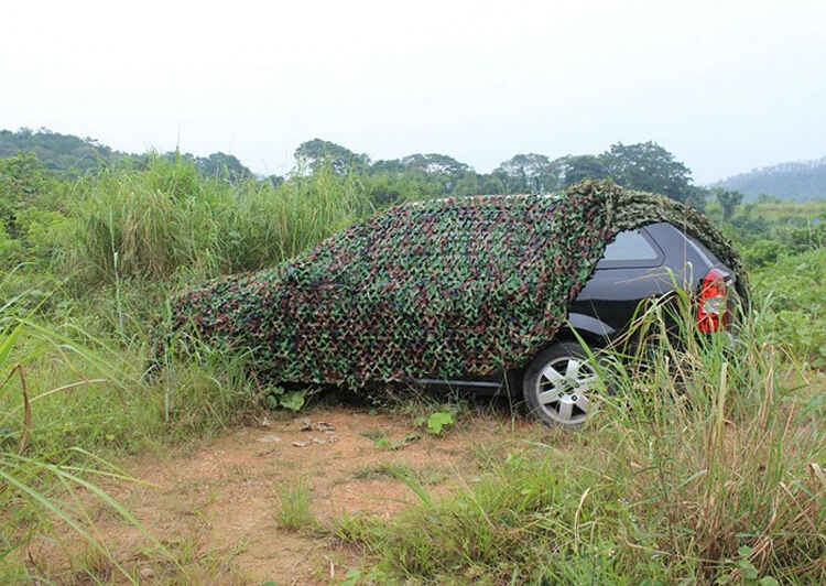 2 * 3M Jungle Camouflage Nets Shade Cloth Anti Aerial Photography Sunscreen Sail Voile Field operation | Дом и сад
