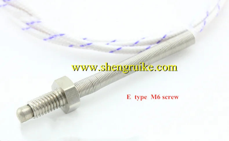 Стеклянная волоконная linescrew термопара M6 резьба датчик температуры зонд (art.: 7aec5ba3b) - 7aec5ba3b