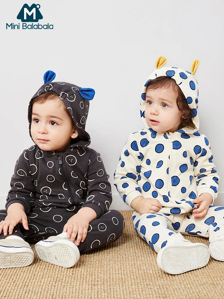 Мини комбинезон balabalaBaby новинка весны 2019 верхняя одежда для маленьких девочек и