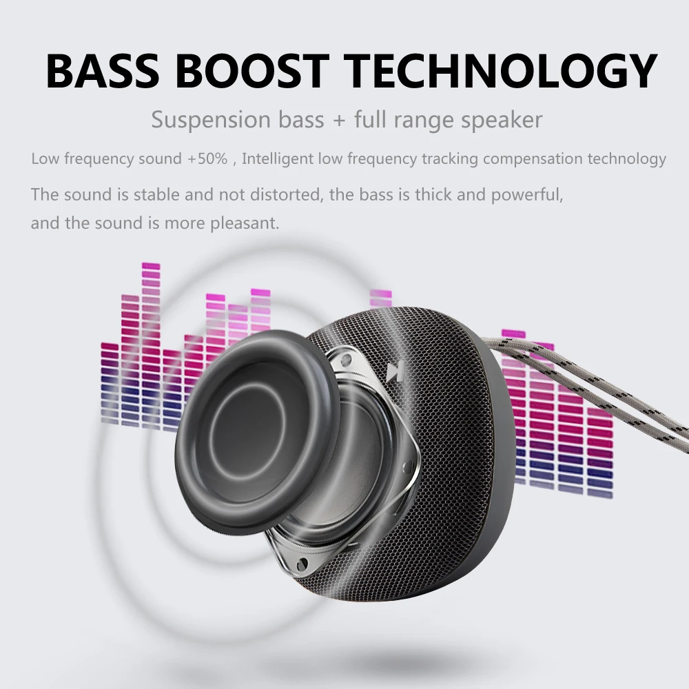 K281 открытый портативный Bluetooth динамик мини беспроводной Colunm Водонепроницаемая