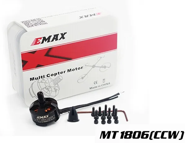 Бесщеточный двигатель EMAX MT1806 2280KV CW для мультикоптера 250 мм QAV250 FPV мультироторный