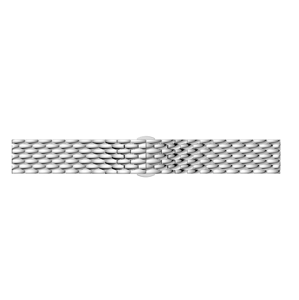 

22mm For Gear S3 Frontier Strap Metal Stainless Steel Watchband For Samsung Galaxy watch 46 mm watchstrap bracelet wrist strap