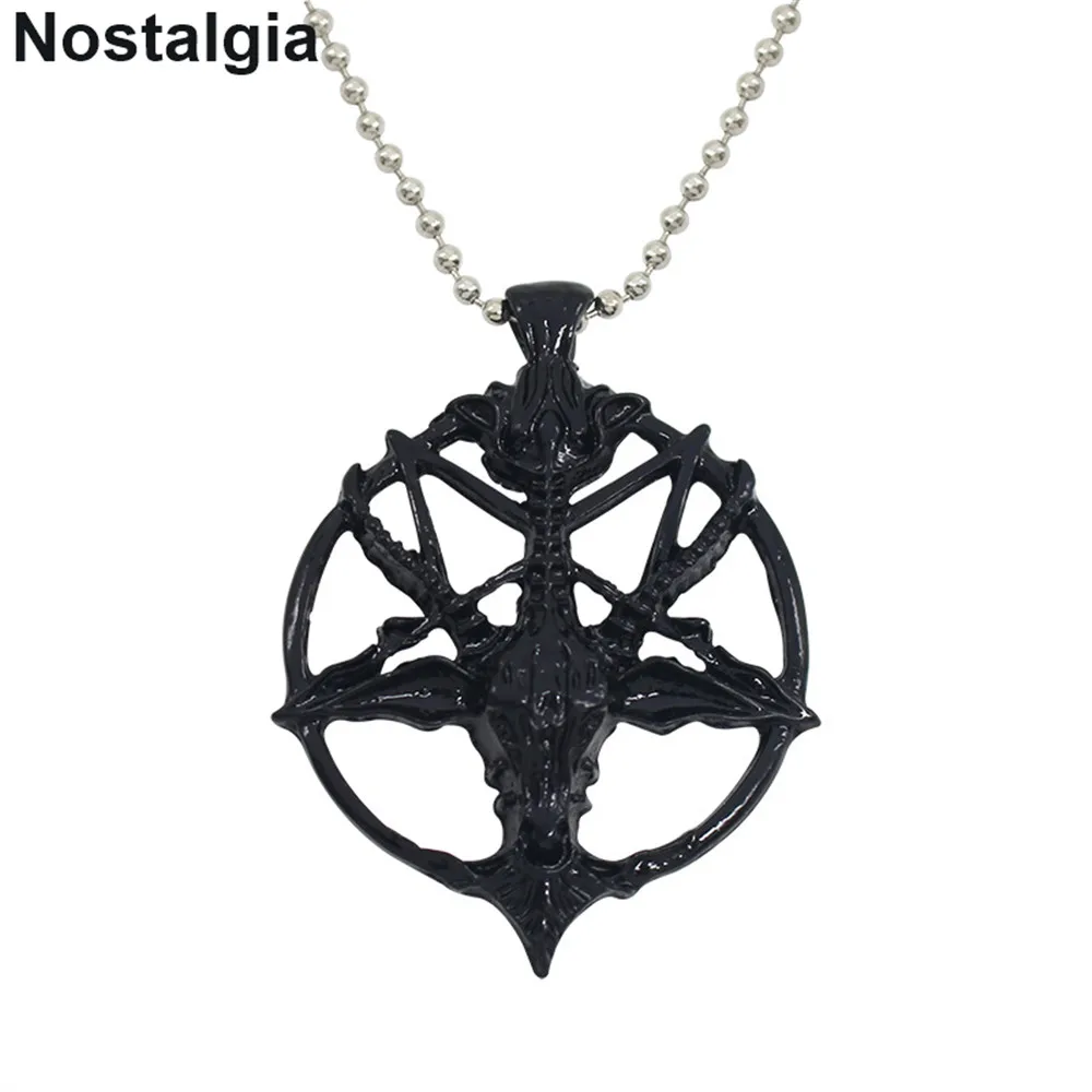 Ностальгия 10 шт. ожерелье с черепом языческий талисман|Ожерелья подвеской| |