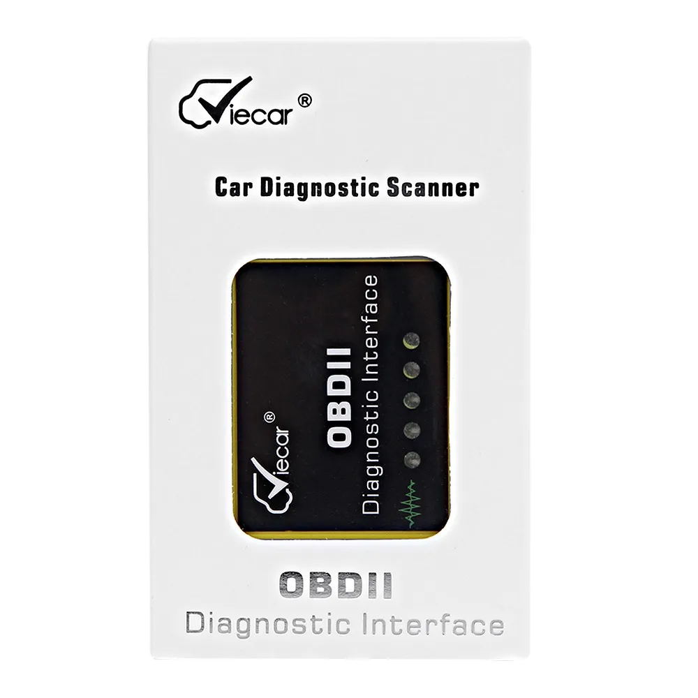 VieCar VC003-A OBDII 2 ELM327 Diagnostic Interface Scan Tools Bluetooth 2.0 Car Scanner for Android Torque/Windows |