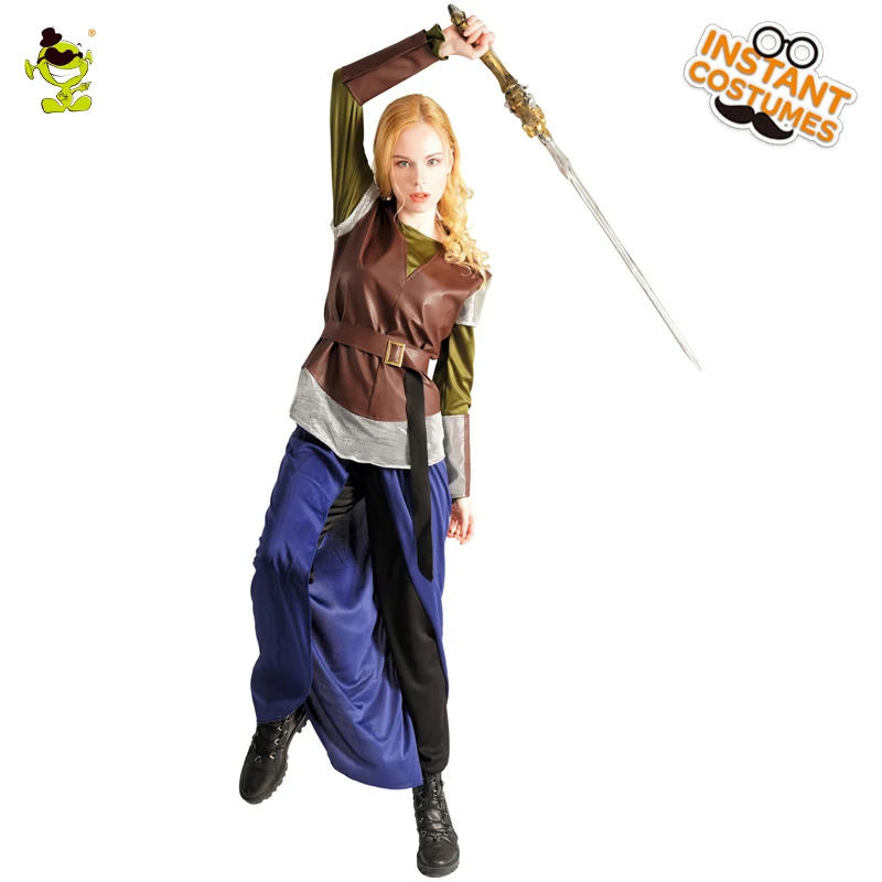 

Women's Roman Spartan Warrior Gladiator Cosplay Lady's Warrior Costume for Halloween &Carnival Party