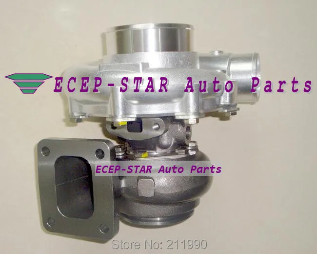 Бесплатная доставка Турбокомпрессор турбина T76 с водяным охлаждением: A/R 0 68 Comp: 80