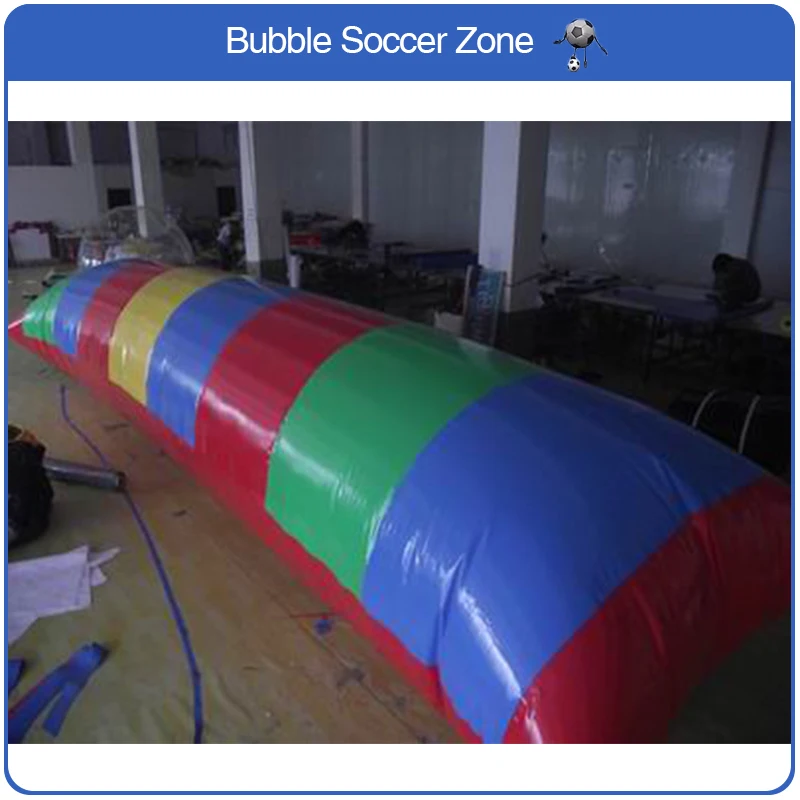 Надувная подушка для прыжков надувная из ПВХ 8x3 м|inflatable jumping|jump inflatablewater blob |