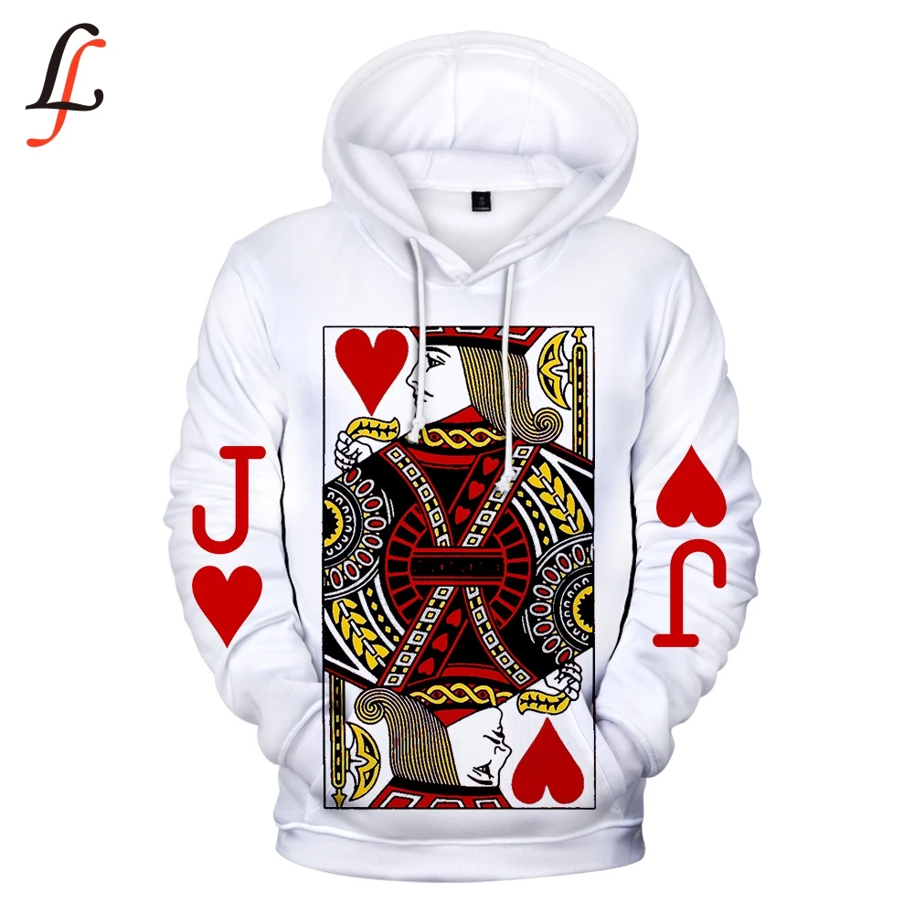 Poker 3D программное обеспечение новинка 2019 толстовка с принтом для женщин/мужчин