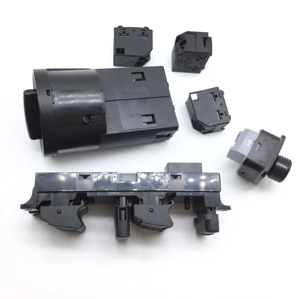 Зеркало фар переключатель окна для VW Jetta Golf MK4 Bora Passat B5 1J4959857 1J1959565F 3B0959855B 1C0941531