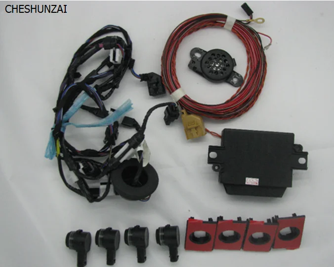 Набор датчиков парковки для VW Tiguan Octavia superb YETI PQ35|parking sensor kit|parking sensor4 parking sensors |