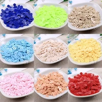 720pcs10g 6mm paillette solid color pvc flat round sequins for sewing craftwedding decoration craftdiy handmade accessories