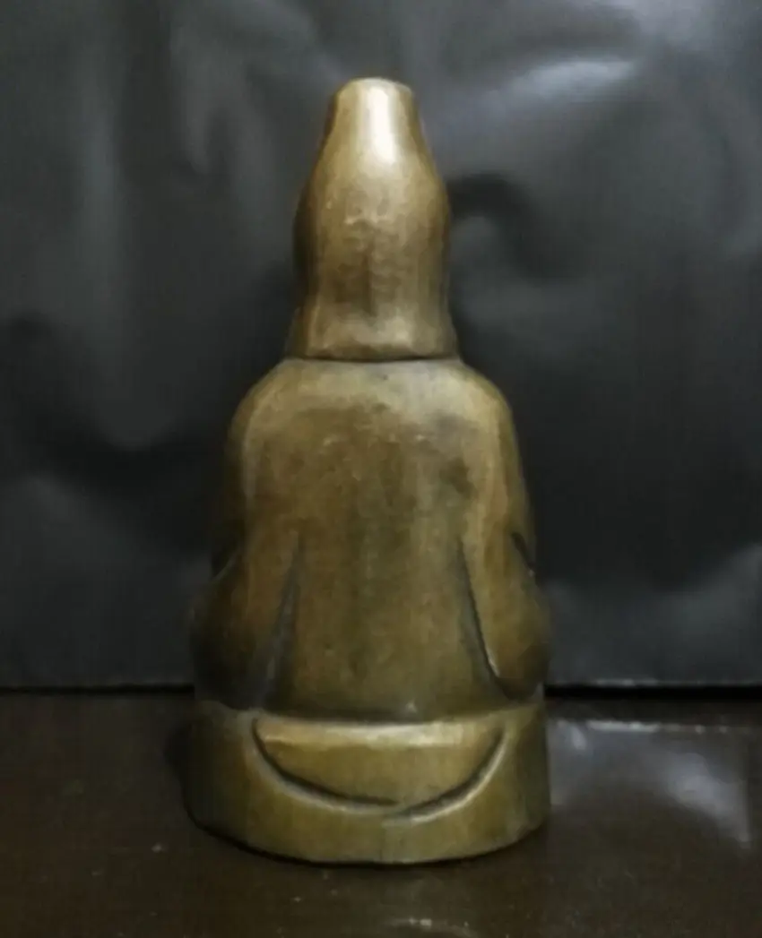 

Tibet Buddhist bronze Goddess of Mercy kwan-Yin Buddha Statue