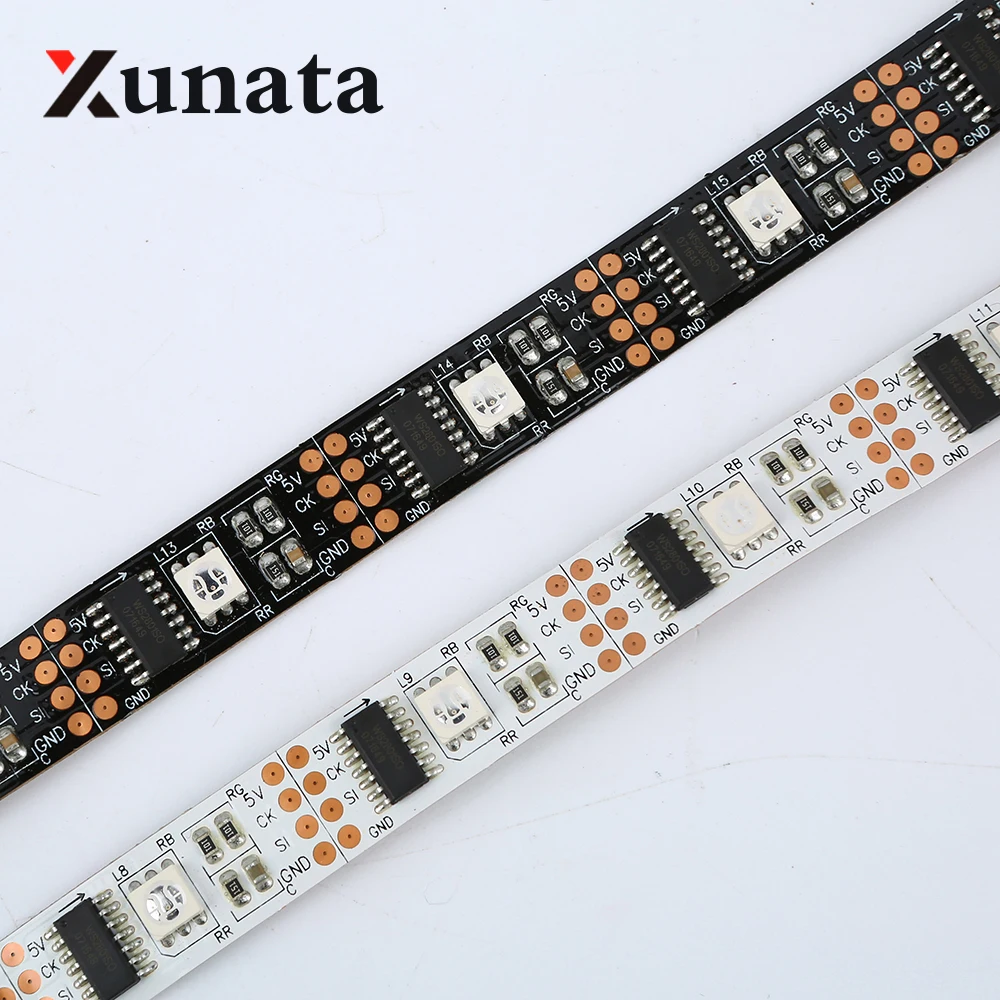 5 M/1 M Пиксельная полоса WS2801 32 пикс./м 5050 оригинальная IC Индивидуально Адресуемая RGB