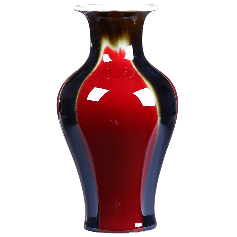 Керамическая Настольная Цветочная декоративная ваза Jingdezhen переменная Цветовая