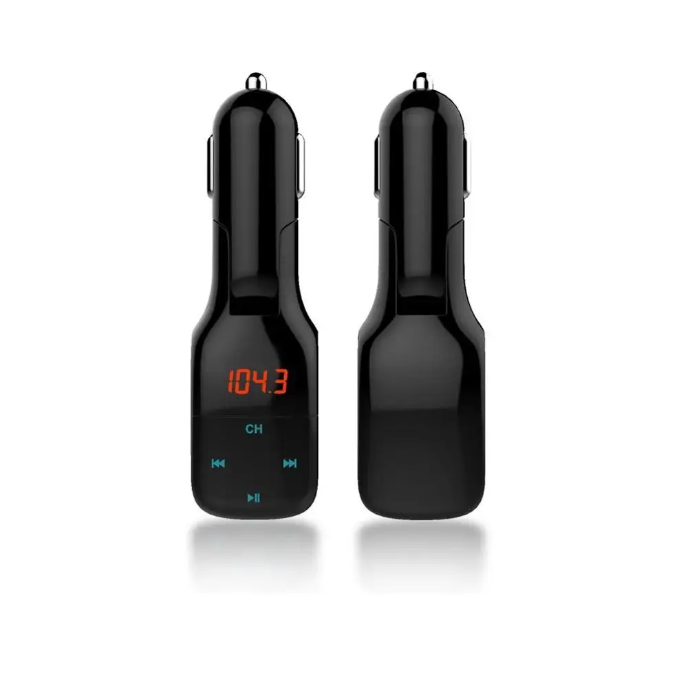 FM трансмиттер USB зарядное устройство MP3 плеер Музыкальный Аудио приемник Громкая