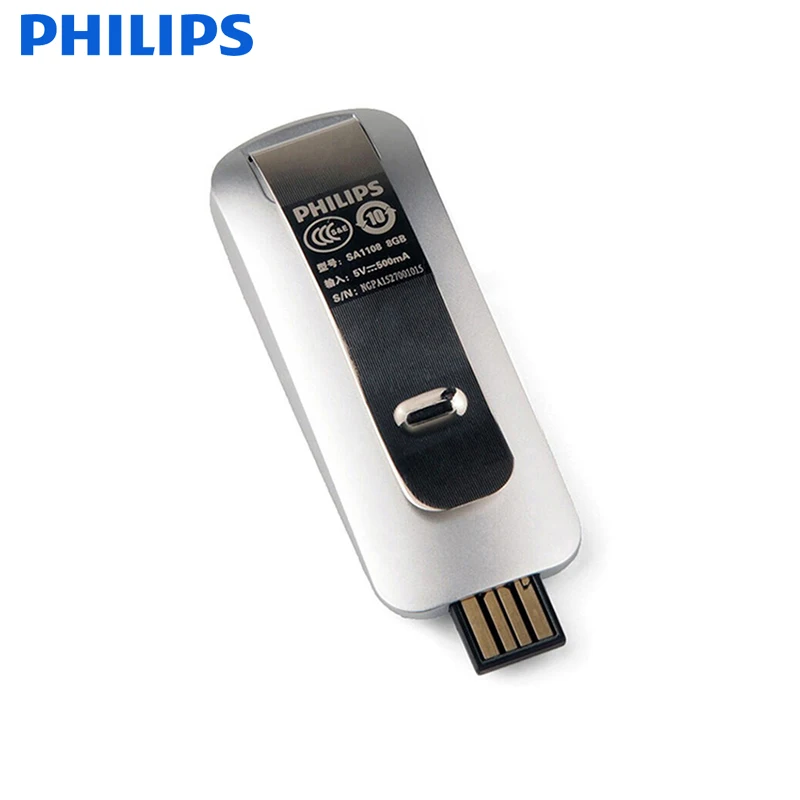 Philips 8 гб флэш-памяти usb mp3-плеер памяти nand типа для игры непрерывно 7 часов |