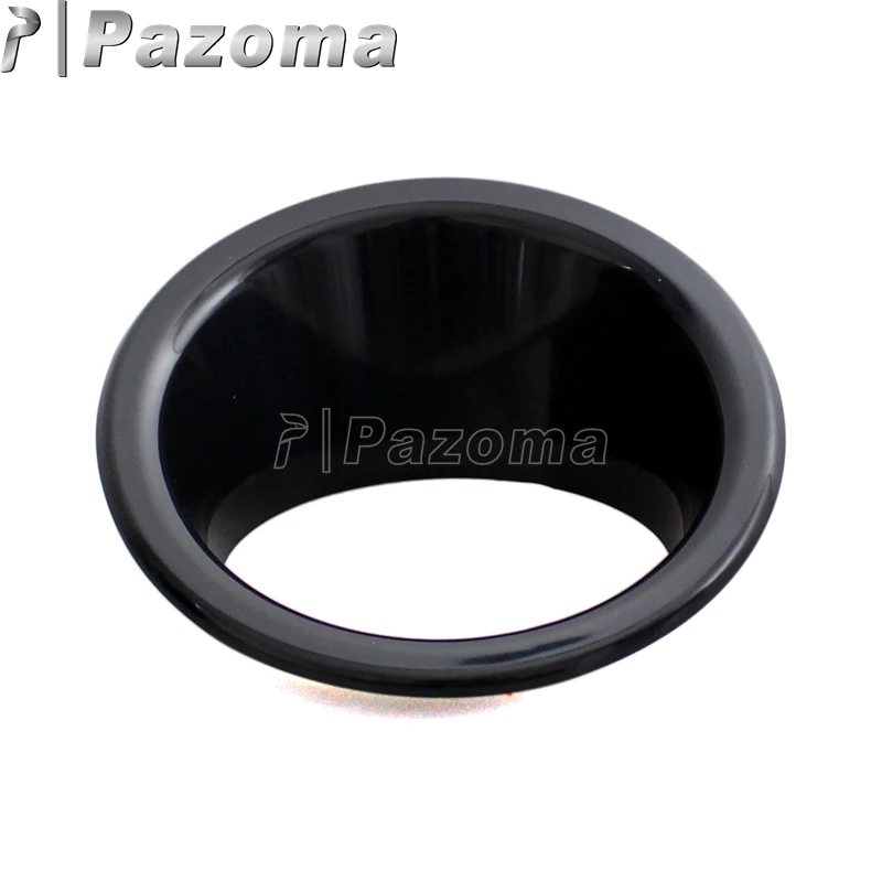 Черный ABS передний бампер противотуманная фара кольцевая Крышка для 2007-2015 Jeep Wrangler