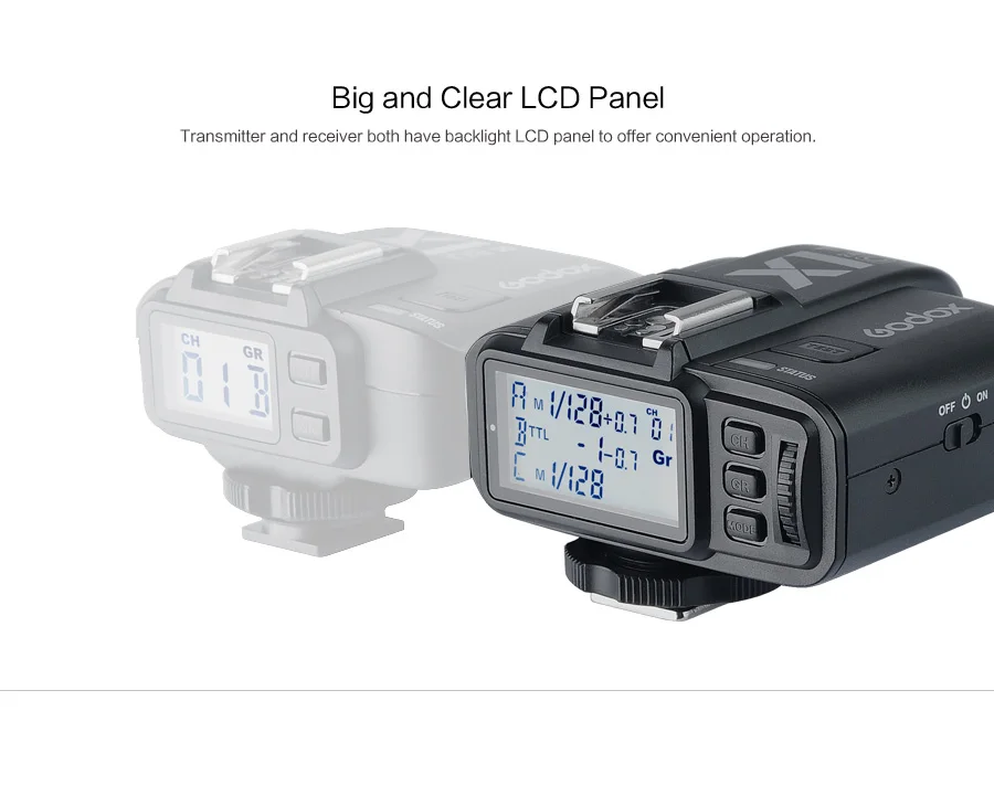 Godox X1T-C X1T-N X1T-S X1T-F X1T-O 2,4G Беспроводной ttl HSS Flash Trigger Transmitter для цифровой зеркальной камеры Canon Nikon sony Fujifilm Olympus Камера