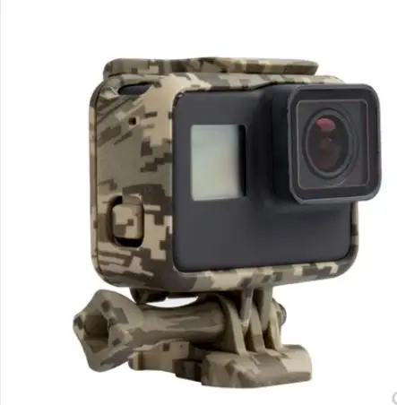 Боковая открытая камуфляжная стандартная рамка для GoPro Hero 7 6 5 черная экшн камера