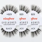 Ресницы Visofree, накладные ресницы ручной работы из 100% натуральных волос, 12 парлот #523 maquiagem