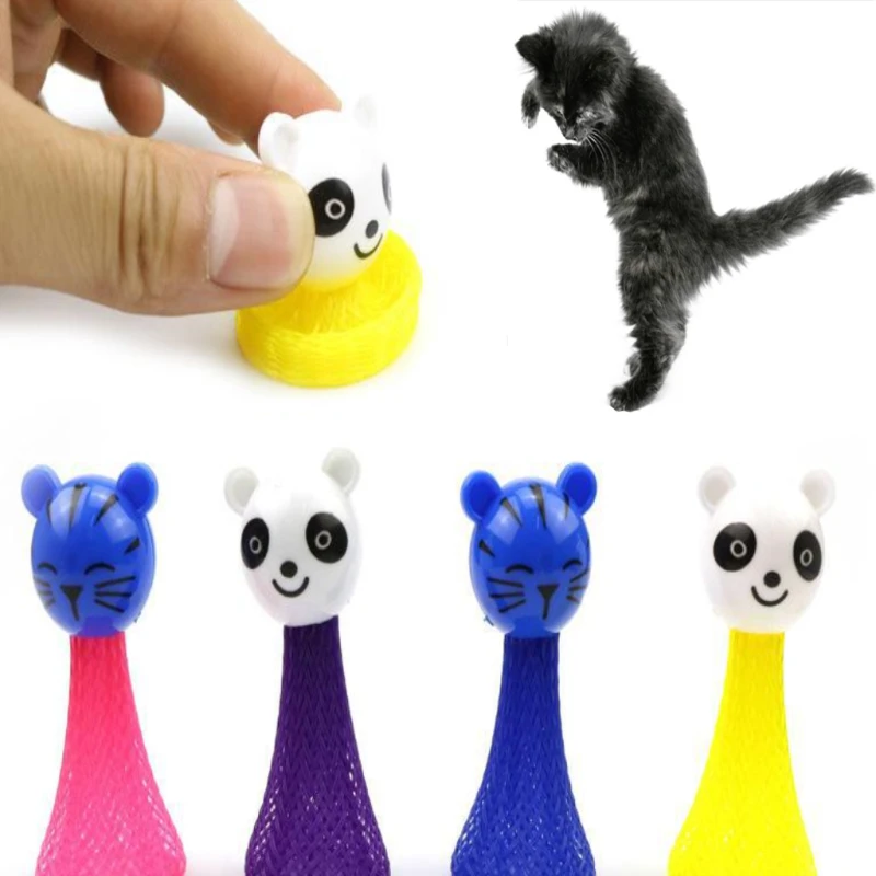 

1 шт. забавная игрушка для прыжков кота, игрушка для питомца кота, прыгающая игрушка, щенок, котенок, игрушки для игр, надувные шарики-игрушки ...