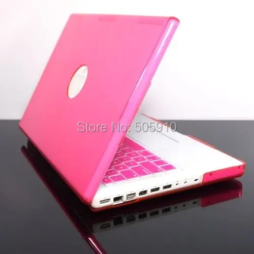 2 в 1 розовый кристалл жесткий чехол для старый Macbook белый 13 &quot A1181 + клавиатура