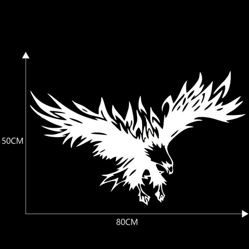 Этикетировочная наклейка Eagle Freedom стилизованная лысая птица США для автомобилей