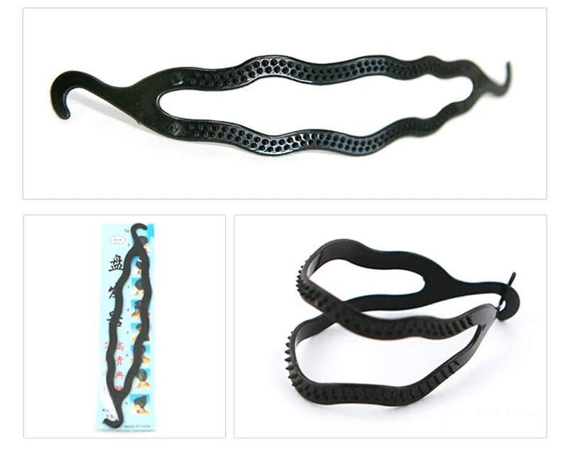 Волшебная плетёная прическа Твист Стайлинг булочка заколки для волос