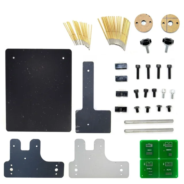 BDMFRAME 22 шт. BDM Адаптеры KTAG KESS KTM Dimsport BDM Probe адаптеры полный набор светодиодный Матрица для режима отладки для центрального блока системы электропитания рампы адаптеры - Цвет: BDMFRAME