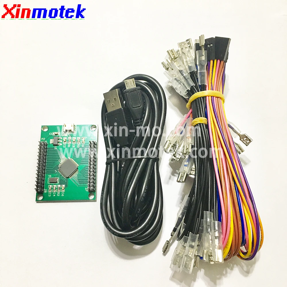 Xinmotek XM 07 клавиатура трекбол печатная плата/HID кодировщик доска/USB аркадная игра