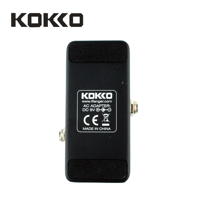 Хроматическая гитара KOKKO FTN2 педаль тюнера с истинным байпасом черный Stompbox для