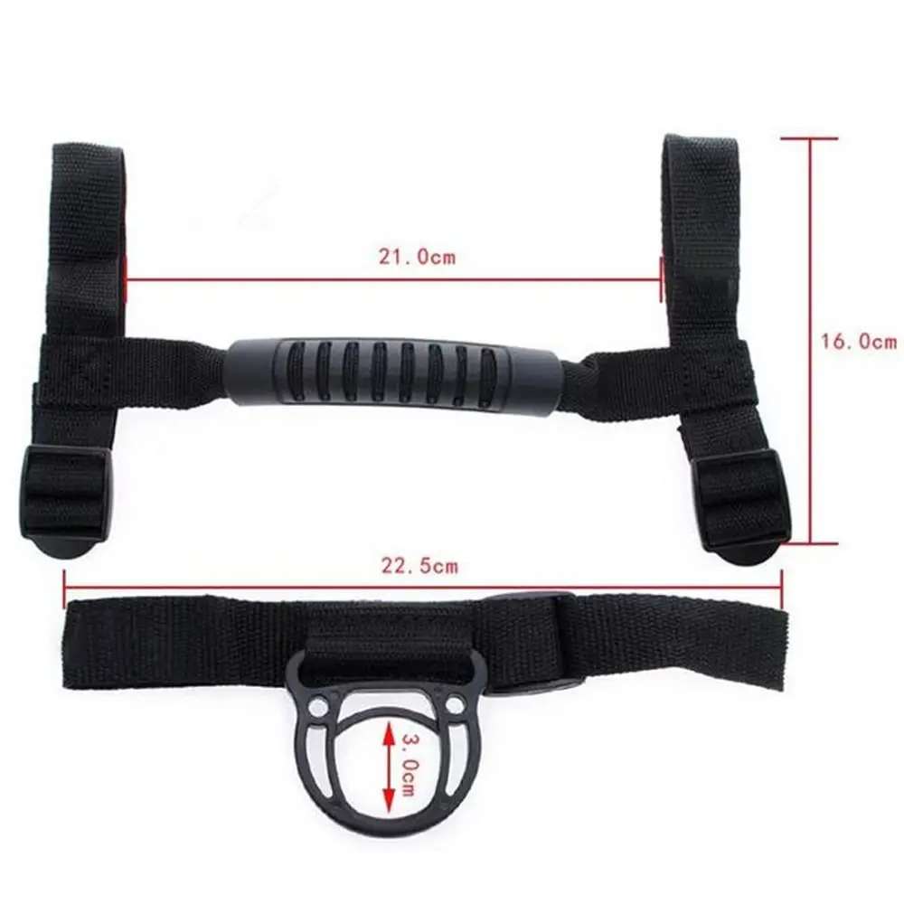 Новый черный тонкий держатель Ultimate Roll Bar ручка захвата для 1987-2014 Jeep Wrangler
