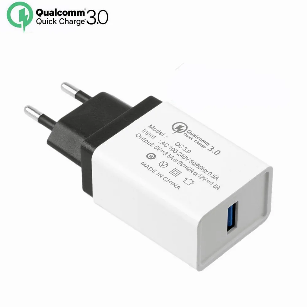 Быстрое зарядное устройство QC3.0 быстрое USB портативный настенный адаптер зарядка