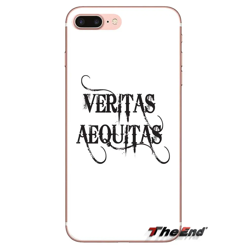 For Huawei G7 G8 P7 P8 P9 P10 P20 P30 Lite Mini Pro P Smart Plus 2017 2018 2019 The Boondock Saints Veritas TPU Transparent Case |