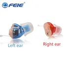 2020 Новый глухой с внутриканальными наушниками старика глухих Аудифонс уха усилители для тяжелой потерей слуха невидимый слуховой аппарат Регулируемая громкость S-16A