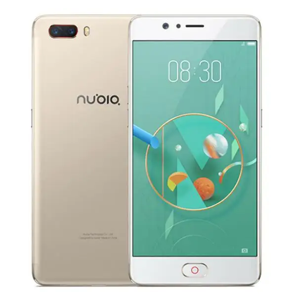 Zte Нубия M2 4 г Snapdragon 625 Octa Core мобильный телефон 5 &quotAMOLED ГБ + 64 16MP 13MP OTG 3630 мАч