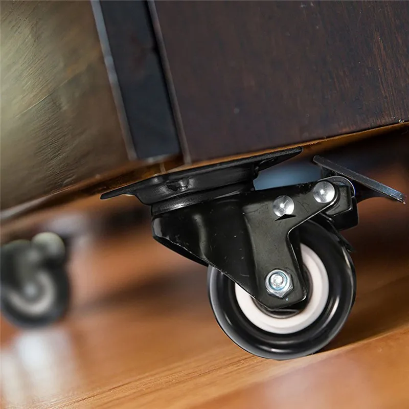 Колесо для промышленной мебели 4 шт. 2 дюймовое колесо тачки направление 360 градусов универсальное с