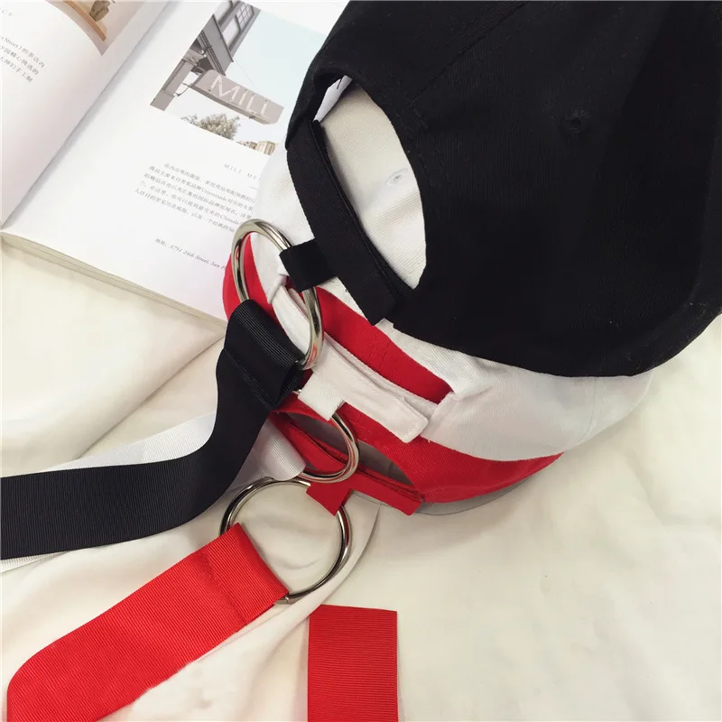 Ифэй Strapback Регулируемый Шляпа Snapback шляпа установлены Дальнобойщик шляпа для Для женщин Для мужчин высокое качество Harajuku Длинные ленты бейсболка