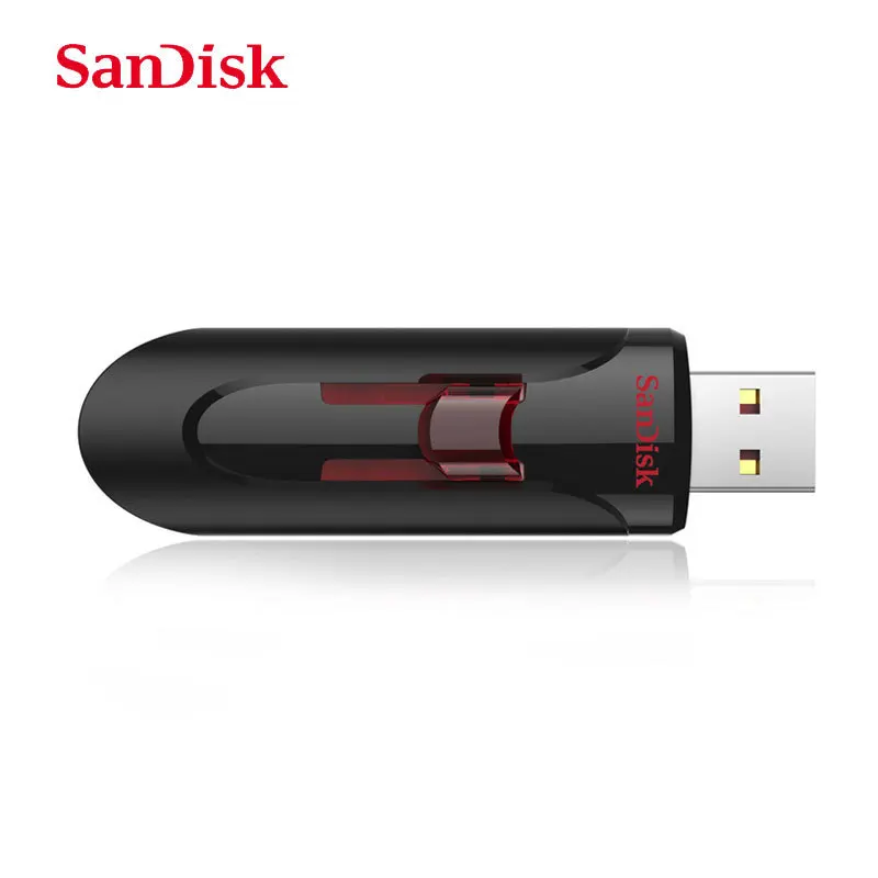 Двойной Флеш-накопитель SanDisk Cruzer Glide CZ600 usb3.0 флешки 16 Гб оперативной памяти, 32 Гб встроенной памяти, супер Скорость USB3.0 флеш-накопитель 128 ГБ USB 3,0 флэш-накопитель 64GB U диск