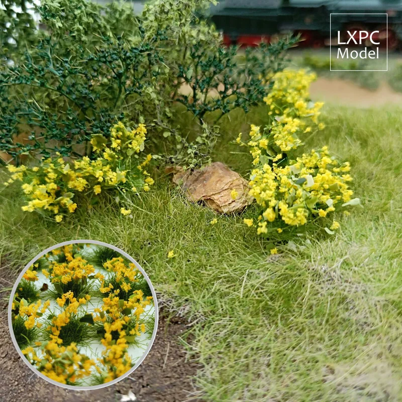 DIY Материал: цветочный кластер растительность Зеленый лист песок|Архитектура /