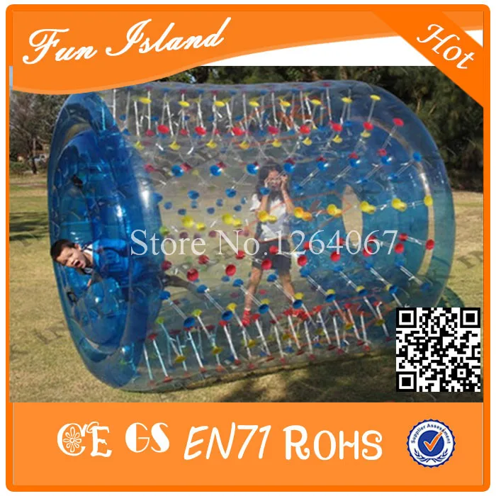 Бесплатная доставка большой водяной роликовый шар 100% термополиуретановый мяч