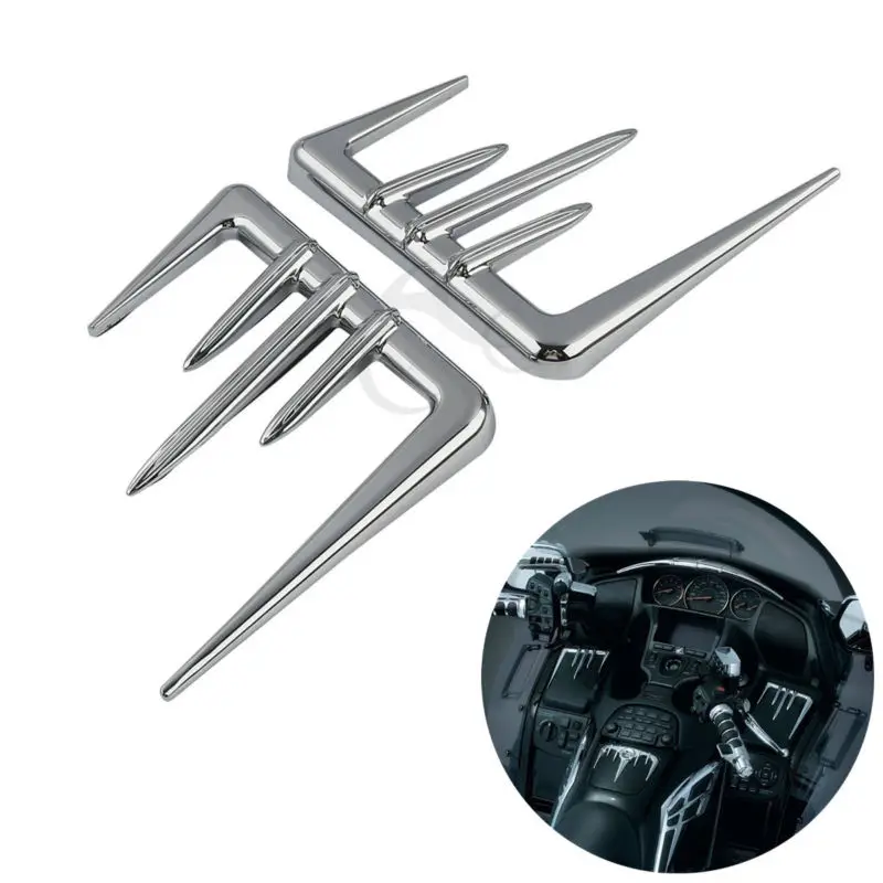 

Front Glove Box Accents Trims For Honda GL1800 GL1800P Gold Wing 2001-2010 ABS Premium Audio